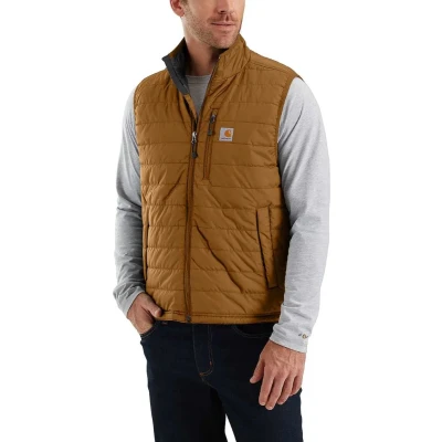 Afbeelding van Carhartt 102286 Bodywarmer Bruin maat XL
