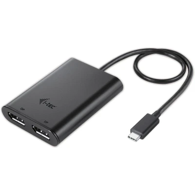 Afbeelding van Adapter USB C naar DisplayPort i Tec C31DUAL4KDP Zwart