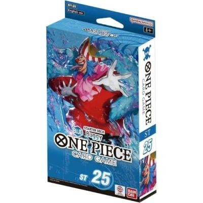 Afbeelding van One Piece Card Game Starter Deck ST25 Blue Buggy TCG Kaartspel Speelklaar Engelstalig