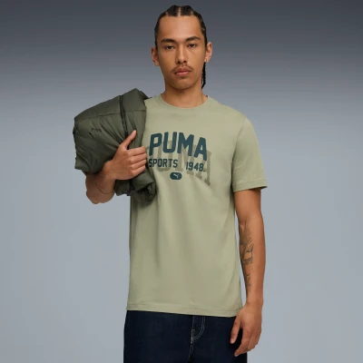 Image de T shirtÃ  motif style universitÃ© Homme