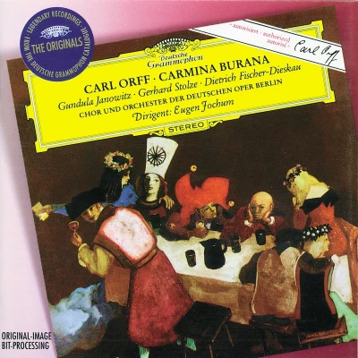 Afbeelding van Gundula Janowitz, Dietrich Fischer Dieskau, Chor Und Orchester Der Deutschen Oper Berlin Orff: Carmina Burana (Complete) (CD)
