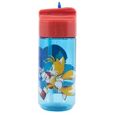 Afbeelding van Stor Sonic Herbruikbare waterfles voor kinderen, 430 ml