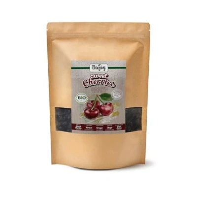 Afbeelding van Biojoy Biologische gedroogde kersen (1 kg), heel, zonder pitten en zwavel