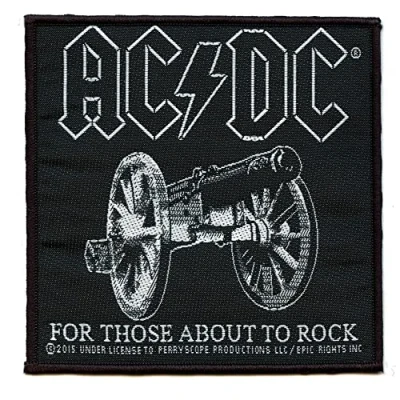 Afbeelding van Officieel gelicentieerde AC/DC patch: Back In Black