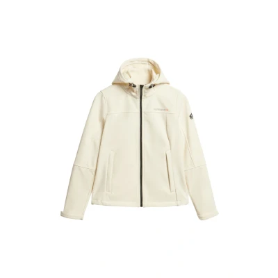 Afbeelding van Superdry Outdoorjas, Dames, Maat: 44, Off white