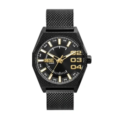 Afbeelding van Diesel heren Scraper horloge DZ2194 in de kleur Zwart