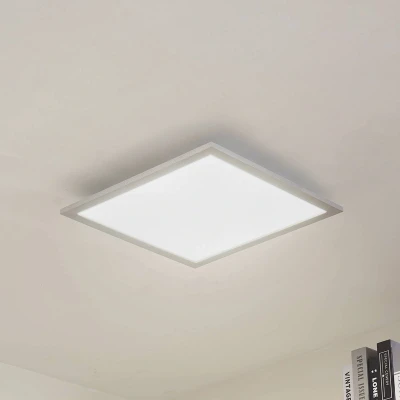 Afbeelding van Arcchio LED paneel Lyndra, 40 cm, zilver, aluminium, dimbaar, CCT