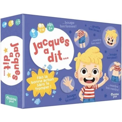 Image de jeu de société Auzou P&#039;tit Jacques a dit NE