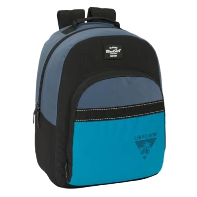 Afbeelding van Schoolrugzak BlackFit8 California Blauw Zwart 32 x 42 15 cm