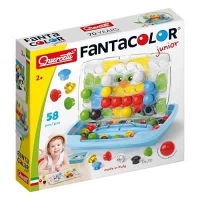 Afbeelding van Quercetti Mozaïek Fantacolor Junior 56 delig
