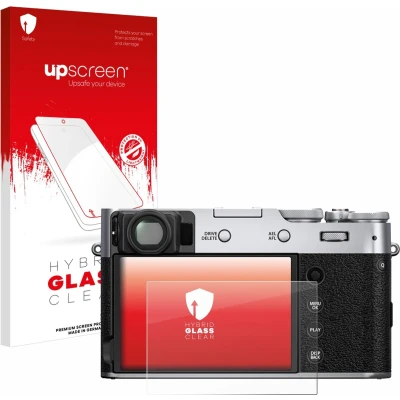Afbeelding van upscreen Screenprotector voor Fujifilm X100V Folie Beschermfolie Beschermglas transparant