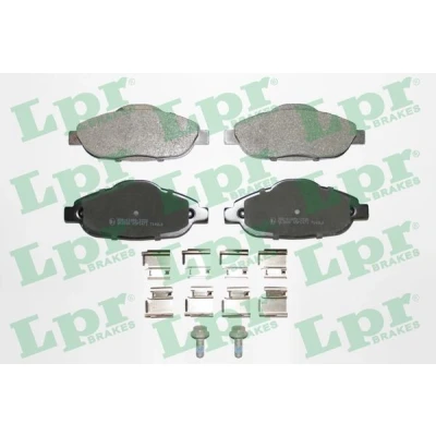 Afbeelding van LPR 05P1471K Remblokkenset Met schroeven toebehoren PEUGEOT: 3008 I, 308 I Hatchback, SW
