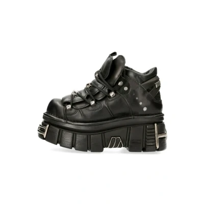 Afbeelding van New Rock M 106 S112 Plateau sneakers 36 Shoes Zwart