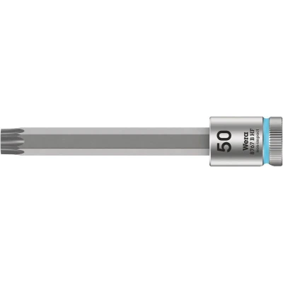 Afbeelding van Wera 8767 B HF Zyklop bitdop 3/8&quot; torx T50 x 100mm