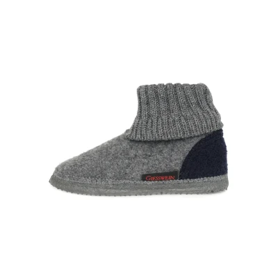 Afbeelding van Giesswein Kramsach Pantoffels, Maat: 36, Mottled grey Vilten schaapswol