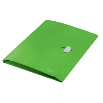 Afbeelding van Leitz Recycle 3 Klepsmap A4 80% Gerecycled Post consumer Plastic Groen