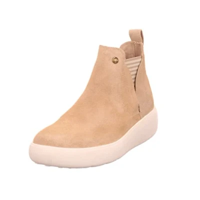 Afbeelding van Enkellaars Panama Jack Women Malasaña B5 Verlour Taupe Schoenmaat 39