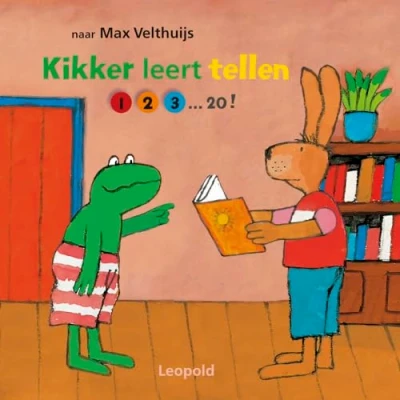 Afbeelding van Kikker leert tellen