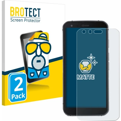 Afbeelding van BROTECT Screenprotector voor Caterpillar Cat S62 Pro Folie Beschermfolie matte (2 Stuks)
