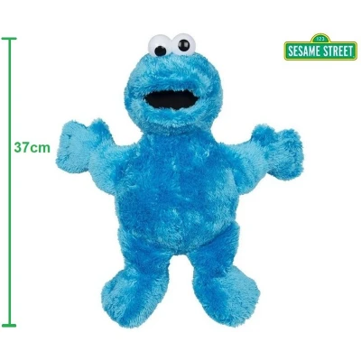 Afbeelding van Sesamstraat pluche knuffel pop Elmo stof 28 cm/37 cm staand Bekende cartoon figuren
