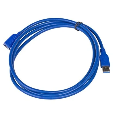 Afbeelding van Akyga USB kabel A stekker, bus 1.80 m Zwart AK 10