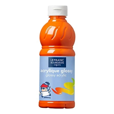 Afbeelding van Lefranc Bourgeois Acryl Glossy 500 ml Oranje