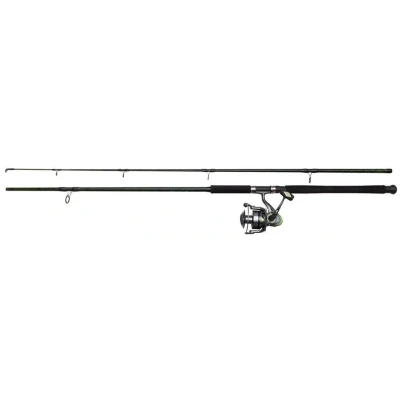 Afbeelding van DAM Full Cat XP Heavy D Meervalhengel Combo 240cm (150 250g) 8000 Vissets