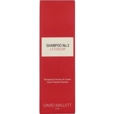 Afbeelding van DAVID MALLETT Shampoo No. 3 La Couleur 250ml regenerujący szampon do włosów farbowanych