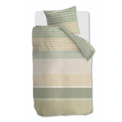 Afbeelding van Ariadne at Home Motif dekbedovertrek Eenpersoons 140x200/220 Groen
