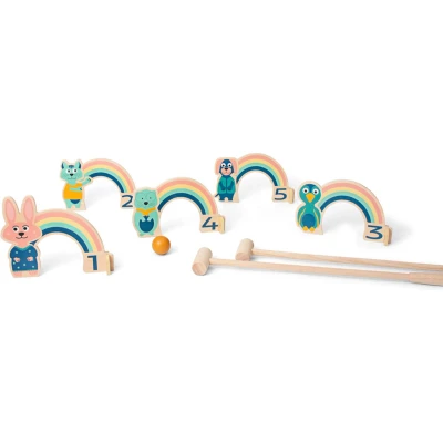 Afbeelding van BS Toys Crocket Spel voor buiten kinderen, Maat: One Size, Multi coloured