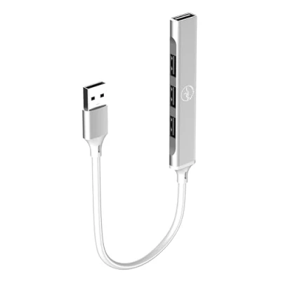 Afbeelding van Slim Hub Mobility Lab 4 poorts USB 2.0 Aluminium