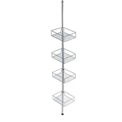 Afbeelding van Wenko Douche En Badrekje Domaso 65 275 Cm Rvs Zilver