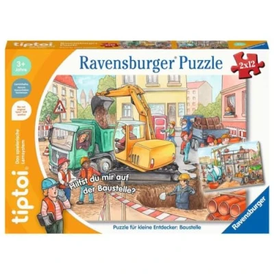 Afbeelding van tiptoi® Puzzel voor kleine ontdekker: bouwplaats