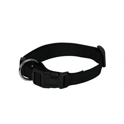 Afbeelding van Martin Sellier Halsband Basic Nylon Zwart