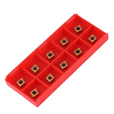 Afbeelding van CCMT060204 HM YBC251 CNC frees van hardmetaal, 10 stuks, met halfsnijbox staal