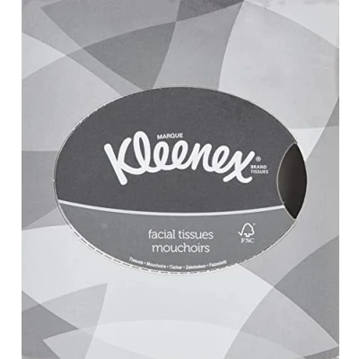 Afbeelding van Kleenex Papieren Zakdoeken, 2 laags, 90 Vellen Zakdoekjes