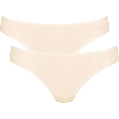 Afbeelding van Sloggi Women GO Brazil (2 pack) dames slip beige Maat: S
