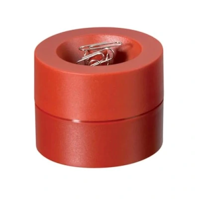 Afbeelding van Papercliphouder MAUL Pro diameter73mmx60mm rood