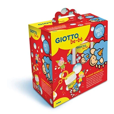 Afbeelding van GIOTTO Be bè Set van 6 zeepbellenbuisjes