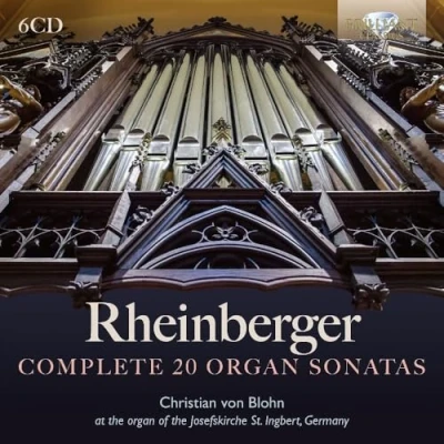 Afbeelding van Christian Von Blohn Rheinberger: Complete 20 Organ Sonatas (CD)