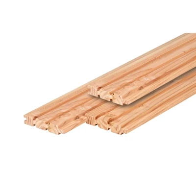 Afbeelding van Douglas dubbelzijdig triple profiel 2,8x14,5x300 cm Tuindeco