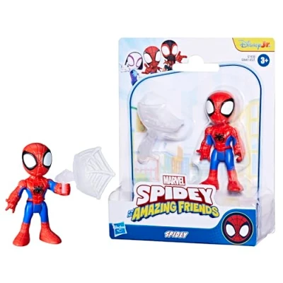 Afbeelding van Hasbro Marvel, Spidey en zijn fantastische vrienden, Spidey, speelgoed met accessoires