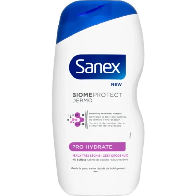 Afbeelding van 1+1 gratis: Sanex Douchegel Dermo Pro Hydrate 500 ml
