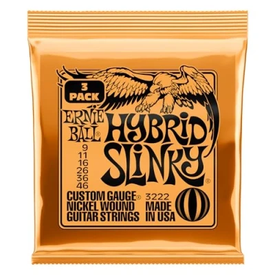 Afbeelding van Ernie Ball Hybrid Slinky 09 46 3pack