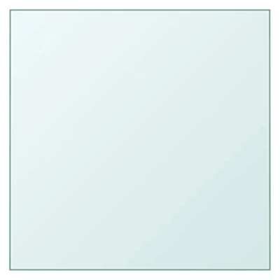 Afbeelding van vidaXL Tafelblad, transparant, 60 x cm, gehard glas