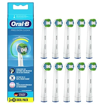 Afbeelding van Oral B Precision Clean Opzetborstel Met CleanMaximiser technologie, Verpakking Van 10 Stuks