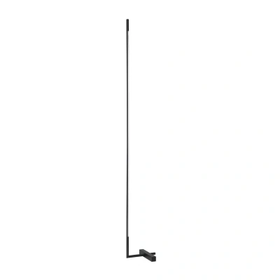 Afbeelding van LED vloerlamp Amalfi XL, zwart Hoogte 180 cm metaal Dimmer