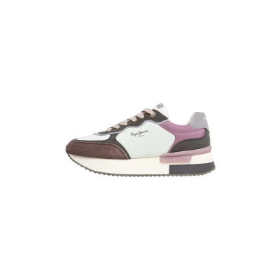 Afbeelding van Pepe Jeans Sneakers laag, Dames, Maat: 39, Steel grey Leer/ synthetisch