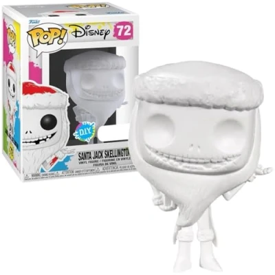 Image de Figurine Funko Pop Disney The Nightmare Before Christmas Santa Jack avant Exclusivité