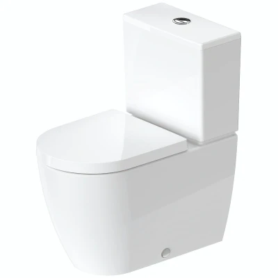 Afbeelding van Duravit ME by Starck duoblokpot diepspoel vario zonder reservoir 37x65cm wit